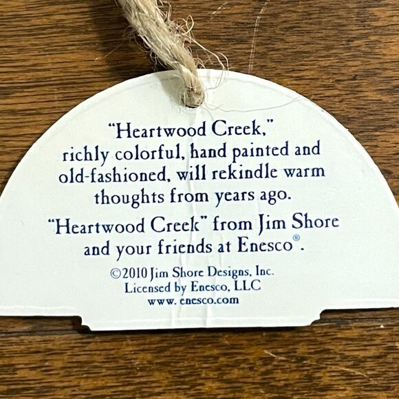 "Jim Shore" Heartwood Creek, 2010 Santa holding Canada Goose #4017648 - Picture 7 of 8